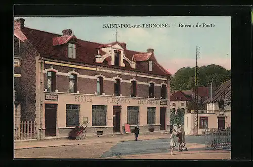 AK Saint-Pol-sur-Ternoise, Bureau de Poste