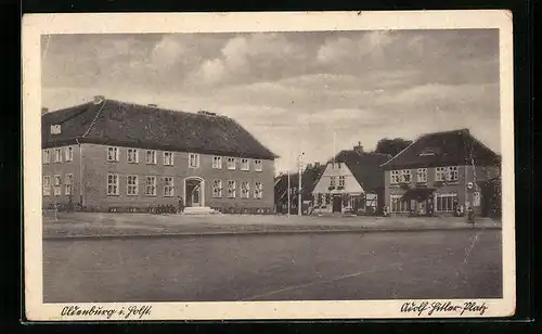 AK Oldenburg /Holstein, Partie am Platz