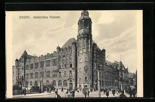 AK Essen, Kaiserliches Postamt