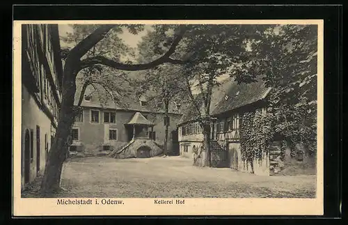 AK Michelstadt i. O., Kellerei Hof