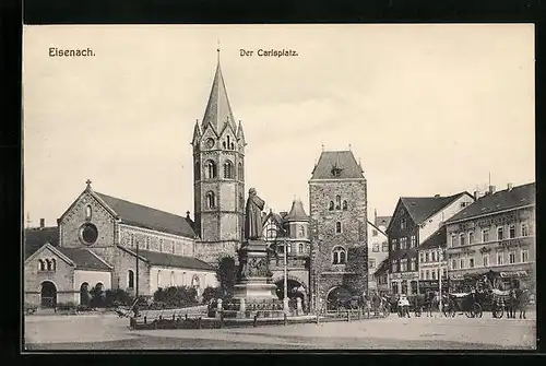 AK Eisenach, Der Carlsplatz