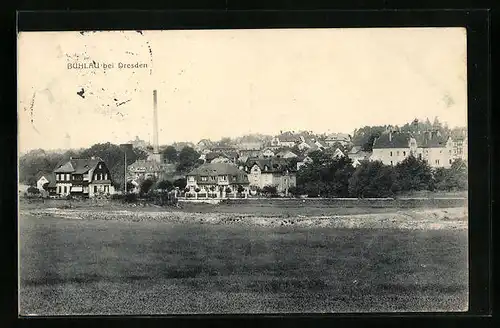 AK Bühlau bei Dresden, Teilansicht