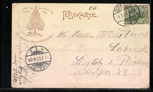 AK Bad Suderode /Harz, Teilansicht