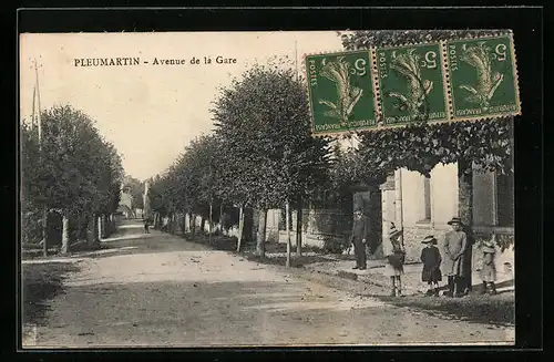 AK Pleumartin, Avenue de la Gare