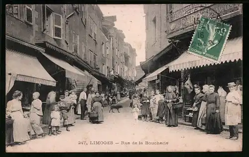 AK Limoges, Rue de la Boucherie