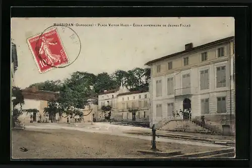 AK Mussidan, Place Victor Hugo, École supérieure de jeunes filles