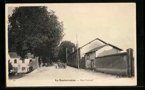 AK La Souterraine, Rue Lavaud