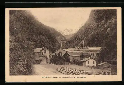 AK Domène, Papeteries du Domeynon