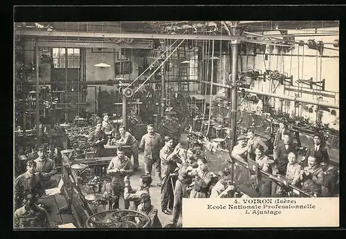 AK Voiron, Ecole Nationale Professionnelle, L`Ajustage