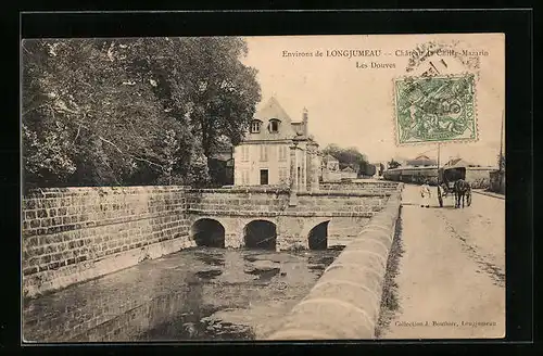 AK Chilly-Mazarin, Château de Chilly-Mazarin, Les Douves