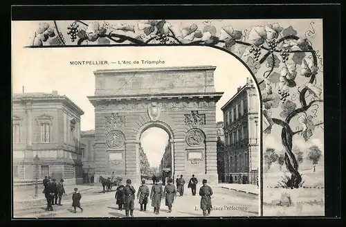 AK Montpellier, L`Arc de Triomphe