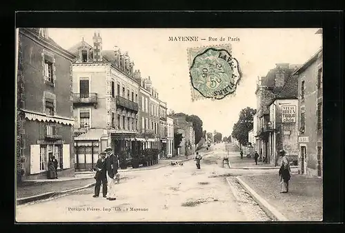 AK Mayenne, Rue de Paris