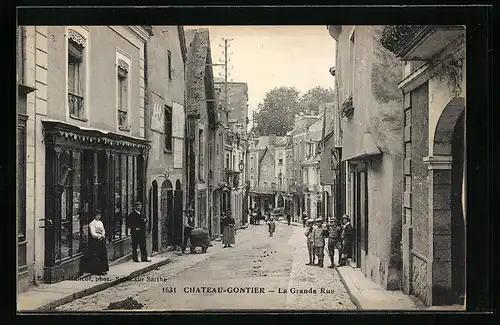 AK Chateau-Gontier, La Grande Rue