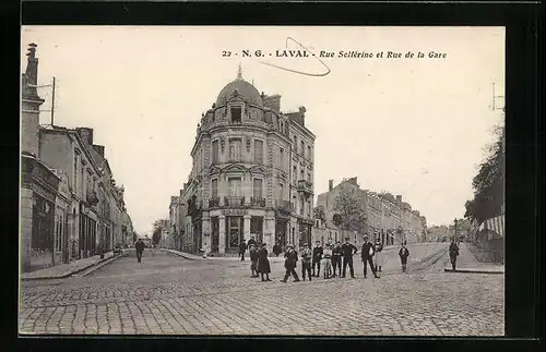 AK Laval, Rue Solférino et Rue de la Gare
