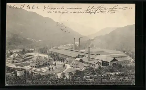 AK Ugine, Aciéries électriques Paul Girod