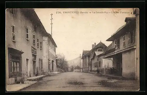 AK Frontenex, La Grande Rue - L`Hotel Fontanet