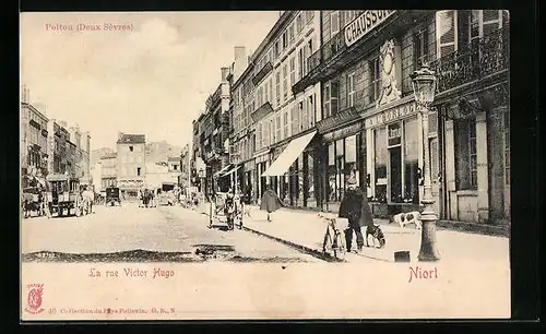 AK Niort, La rue Victor Hugo