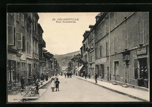 AK Decazeville, Rue Gambetta