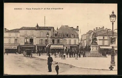 AK Cognac, Place Francois et Rue d`Angoulême