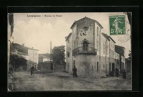 AK Lespignan, Avenue de Nissan