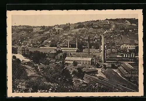 AK Decazeville, Les Usines et l`Hôtel de Ville