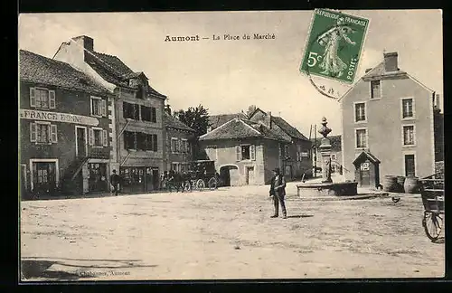 AK Aumont, La Place du Marché