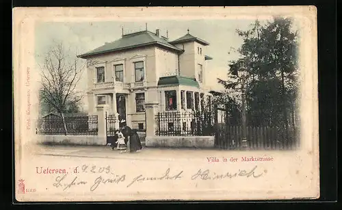 AK Uetersen, Villa in der Marktstrasse