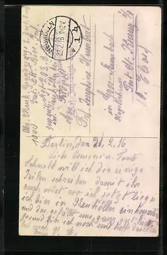 AK Neukölln, Kaserne des 7. Garde-Inf.-Rgts., Weisestrasse