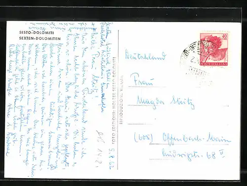 AK Sexten, Pension-Gasthaus