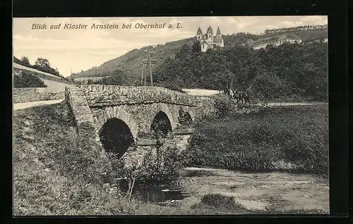 AK Obernhof a. L., Blick auf Kloster Arnstein