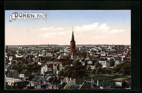 AK Düren / Rh., Panorama