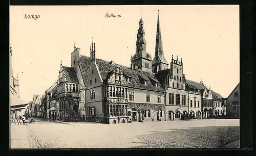 AK Lemgo, Blick zum Rathaus