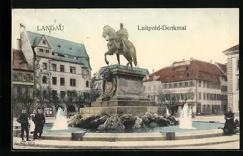 AK Landau, Luitpold-Denkmal