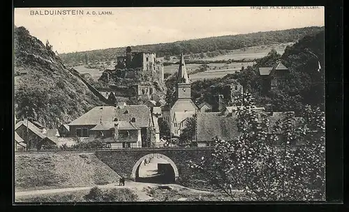 AK Balduinstein a. d. Lahn, Panorama