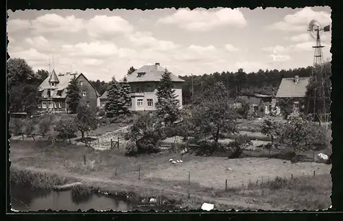 AK Berkenbrück / Spree, Gasthaus Roter Krug