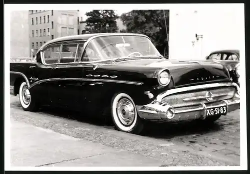 Fotografie DDR-MMM in Leipzig, Auto US-Car, Messeauto 1959
