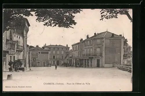 AK Chabeuil, Place de l'Hotel de Ville