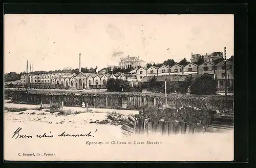 AK Epernay, Chateau et Caves Maercier