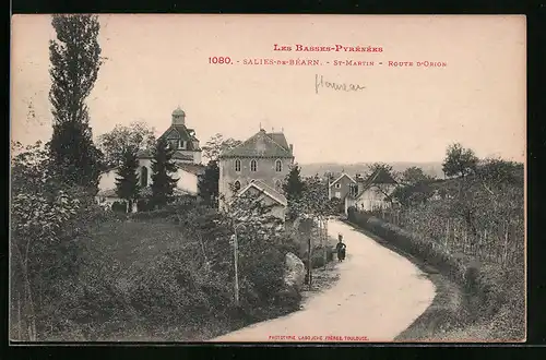 AK Salies-de-Béarn, St-Martin, Route d'Orion