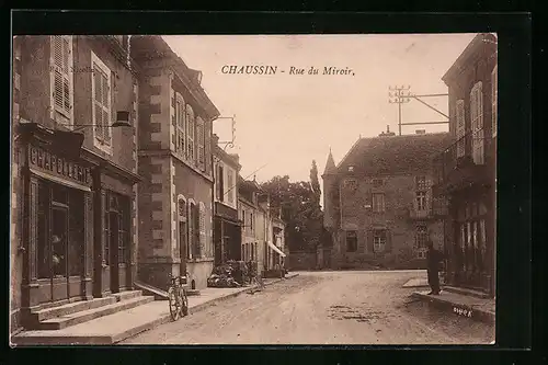 AK Chaussin, Rue du Miroir, Chapellerie