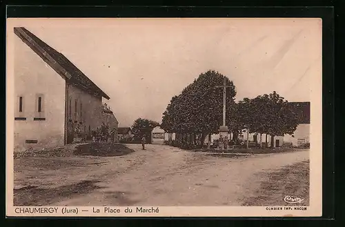 AK Chaumergy, la Place du Marché