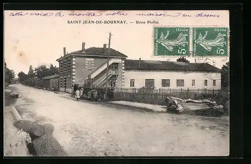 AK Saint-Jean-de-Bournay, Usine Piollat