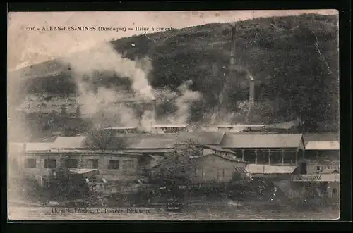 AK Allas-les-Mines, Usine à Ciments