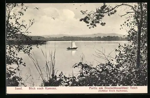 AK Kamenz, Partie am Deutschbaselitzer Teich