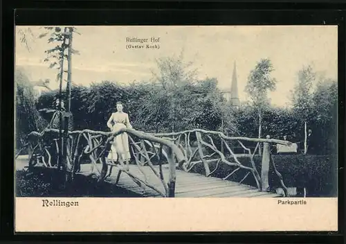 AK Rellingen, Rellinger Hof, Inh. Gustav Koch