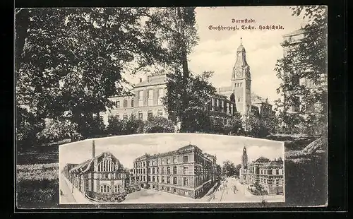 AK Darmstadt, Erzherzogl. Techn. Hochschule