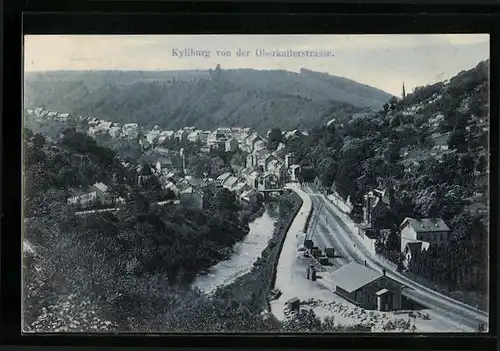 AK Kyllburg, Flusspartie an der Oberkailerstrasse