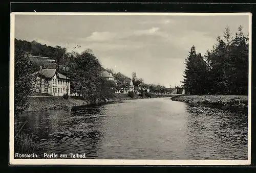 AK Rosswein, Partie am Talbad