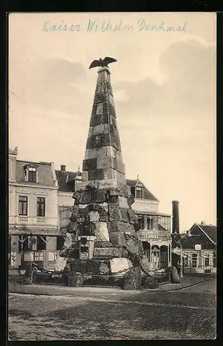 AK Norderney, Kaiser Wilhelm-Denkmal