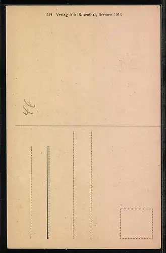 AK Bremen, Roland der Riese, errichtet 1404